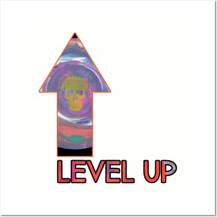 Level Up Posters and Art